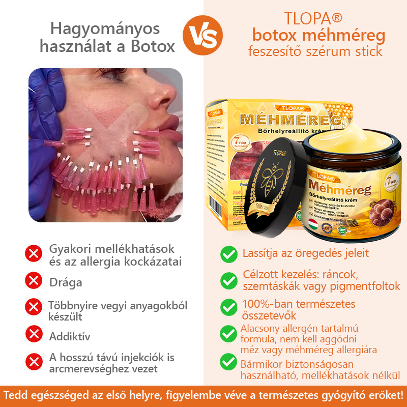 🌿HOUKEA® Méhméreg Bőr Helyreállító Krém 🔥 Bőrgyógyász ajánlása - Amerikai fejlesztés, magyarországi gyártás és szállítás