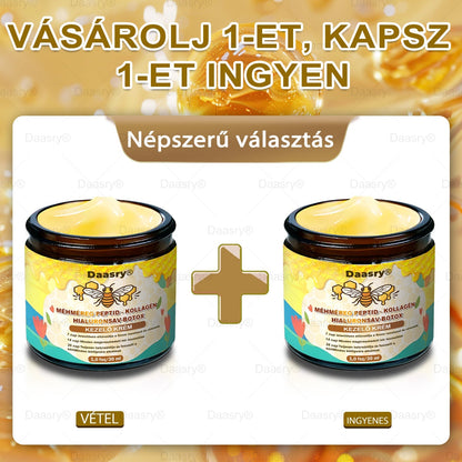 HOUKEA® Méhméreg Kezelő Krém, méhméreg peptidekkel, botulinum toxinnal, hialuronsavval és kollagénnel💧. Hatékonyan küzd a ráncok, finom vonalak, megereszkedés, terhességi csíkok és sötét foltok ellen — feszesítés, emelés és kiemelkedő eredmények!